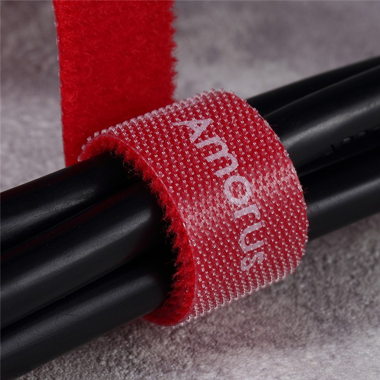 AMORUS Line Organizer HookandLoop Extension Cord Organizer Hanger