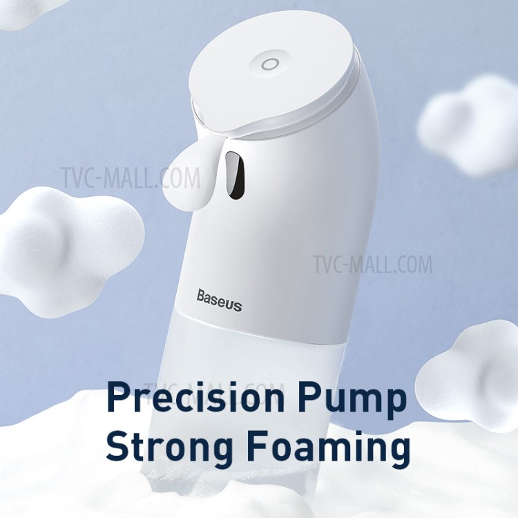 BASEUS Minipeng Hand Washing Machine Infrared Induction Hands Free Foaming Soap Dispenser - White-9