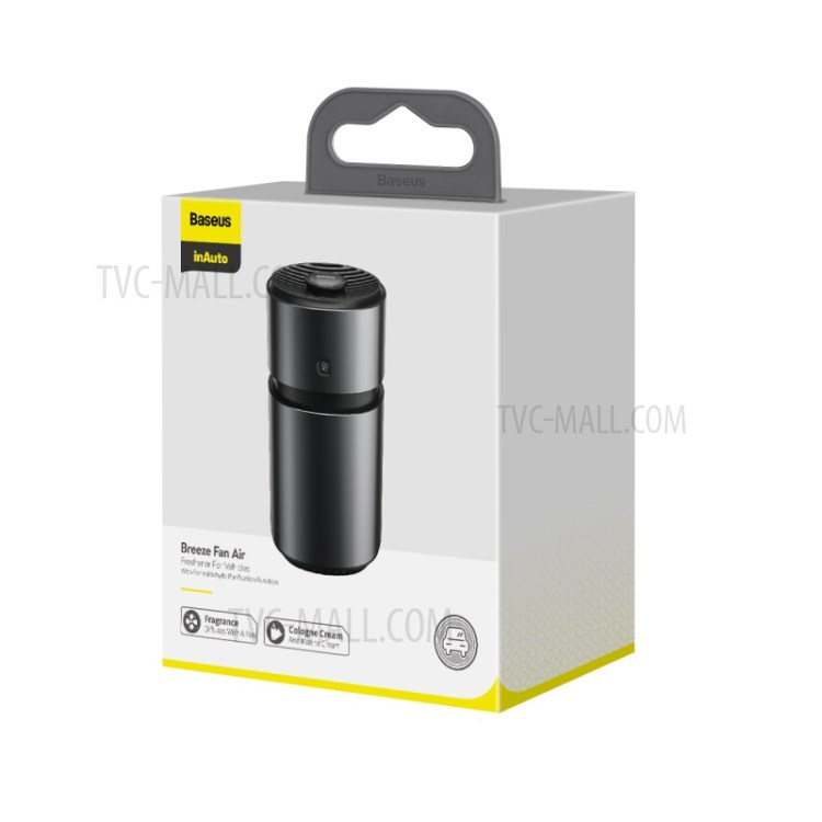 BASEUS Fan Air Freshener for Vehicles (with Formaldehyde Purification Function) - Black-15