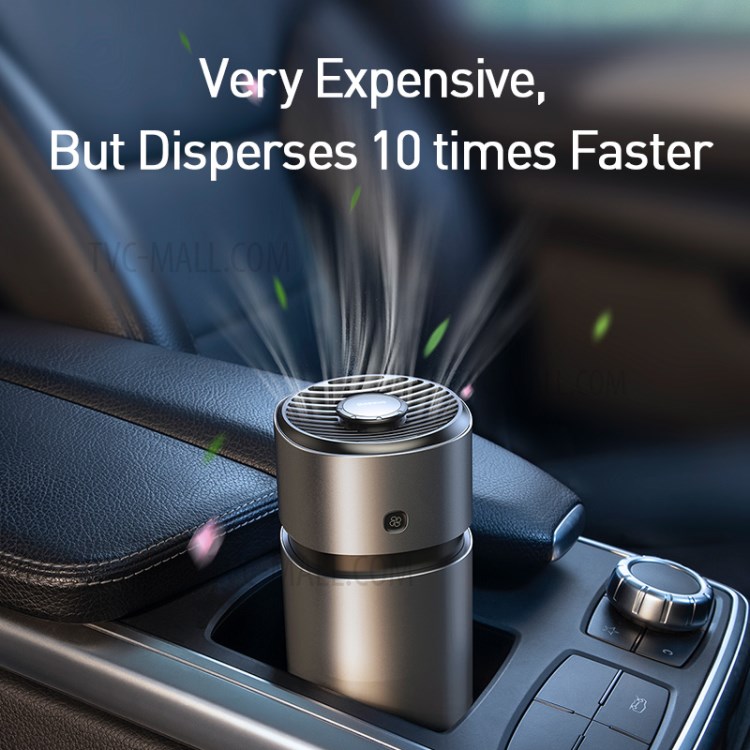 BASEUS Fan Air Freshener for Vehicles (with Formaldehyde Purification Function) - Black-4