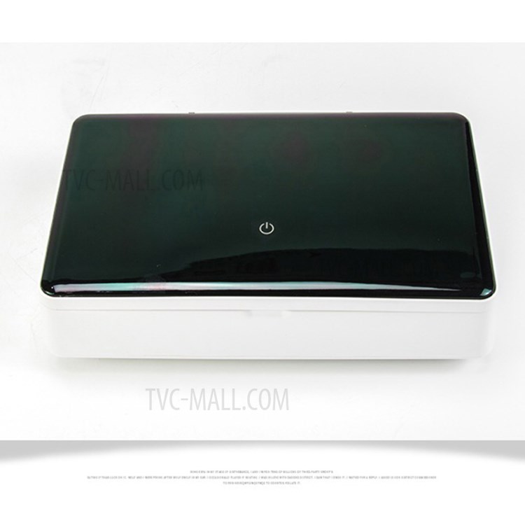 Multi-function Ultraviolet Sanitizer Disinfector USB Disinfection Box for Phone/Face Mask/Key/Glasses, etc. - Black-1