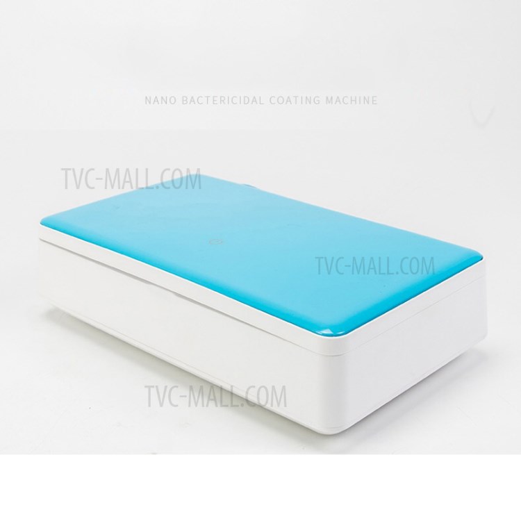 Celular Máscara Desinfectante UV Teléfono A03 De Desinfección Con Cargador De Aromaterapia Inalámbrico (versión Inglés) - Azul-4