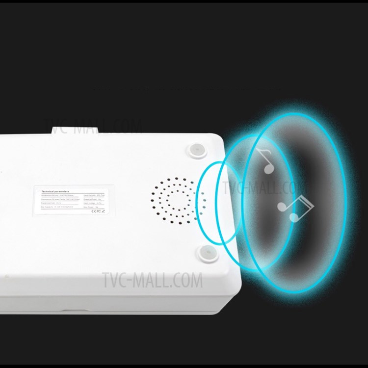Celular Máscara Desinfectante UV Teléfono A03 De Desinfección Con Cargador De Aromaterapia Inalámbrico (versión Inglés) - Azul-7