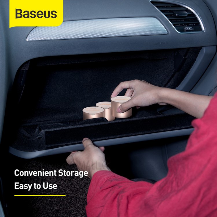 BASEUS 2Pcs Effervescent Balls with Car Washing Sponge Foam Pad-5