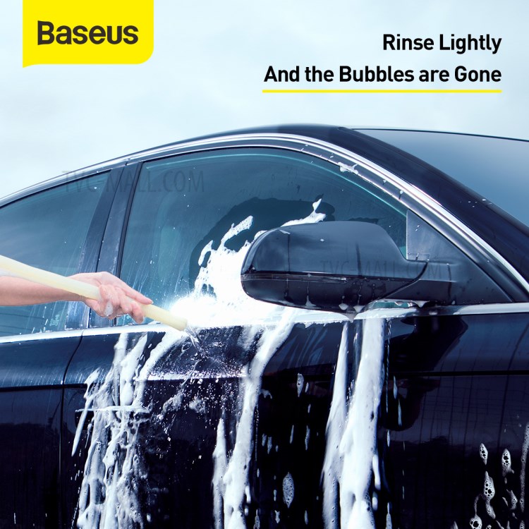 BASEUS 2Pcs Effervescent Balls with Car Washing Sponge Foam Pad-6