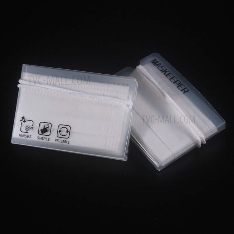 Portable Plastic Mask Storage Clip Folding Mask Keeper-4