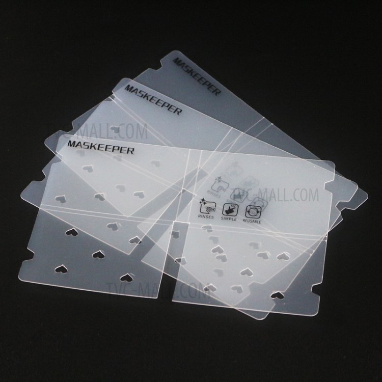 Portable Plastic Mask Storage Clip Folding Mask Keeper-5