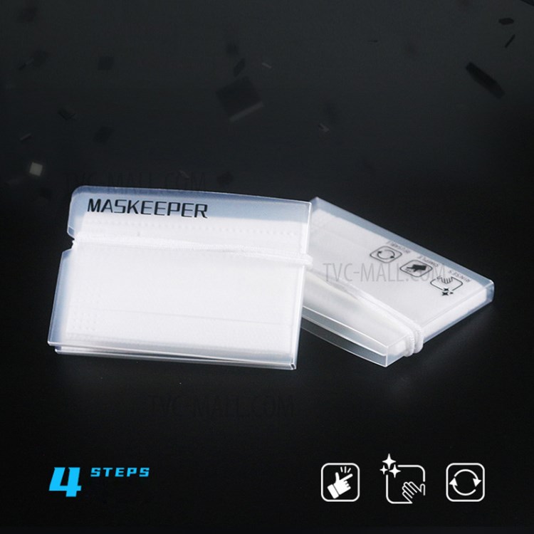 Portable Plastic Mask Storage Clip Folding Mask Keeper-6