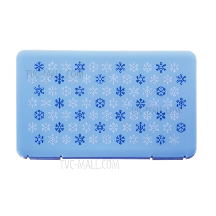 Portable Mask Storage Box Dust-proof Mask Case - Blue-1