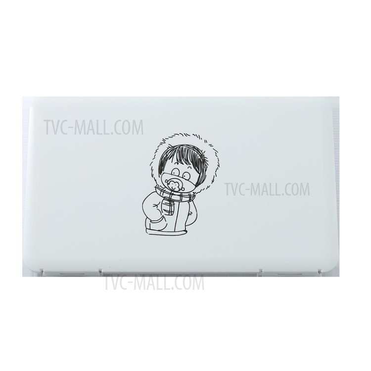 Portable Mask Storage Box Dust-proof Mask Case - Girl-1