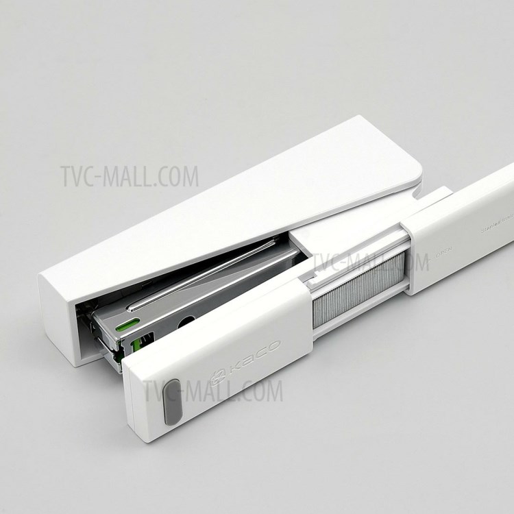 XIAOMI YOUPIN KACO Lemo White Desktop Stapler with Needles Commercial Manual School Office Supplies-2