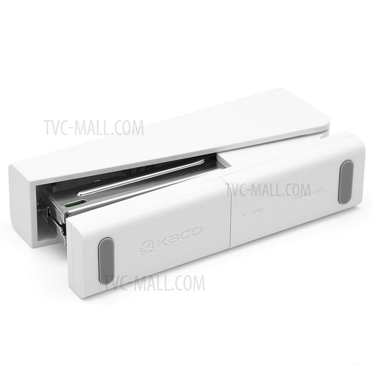 XIAOMI YOUPIN KACO Lemo White Desktop Stapler with Needles Commercial Manual School Office Supplies-6