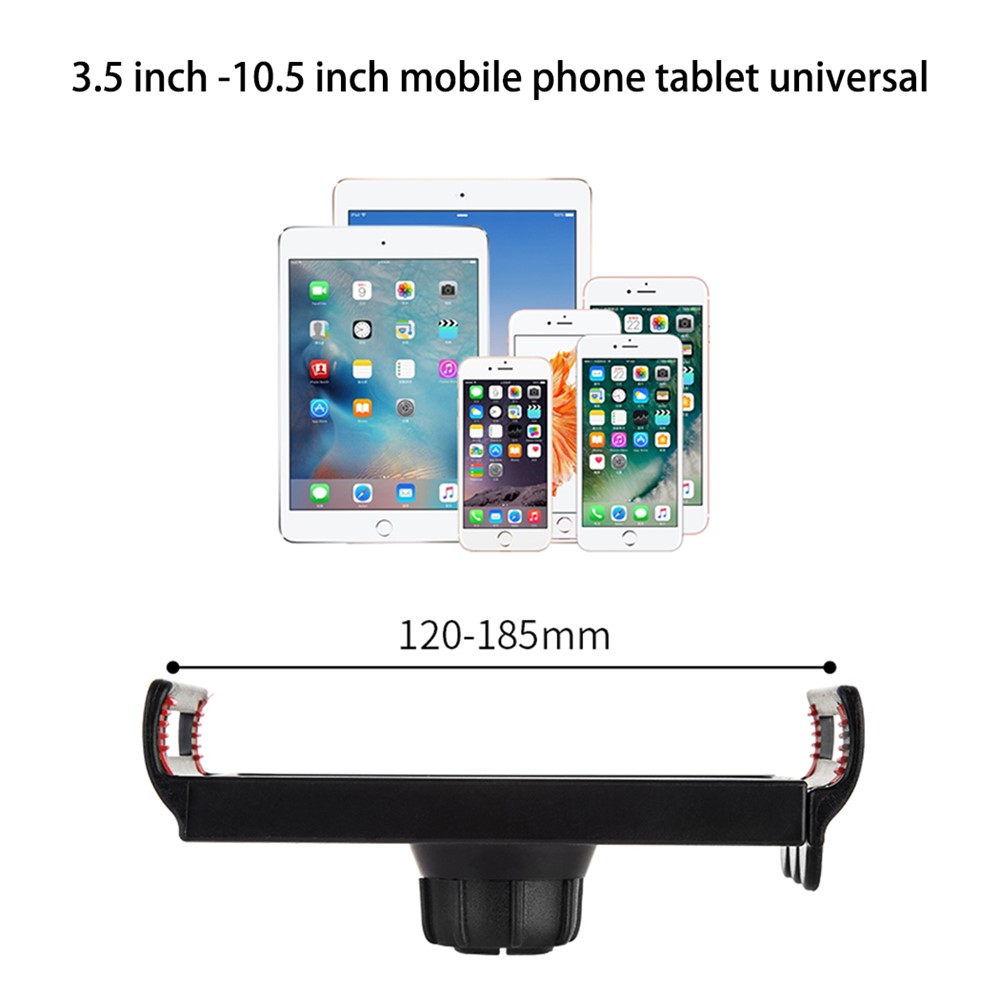 GF160 Mobile Phone Live Holder Tripod Floor Mount Stand for 3.5-10 inches Smartphone/Tablet/iPad-8