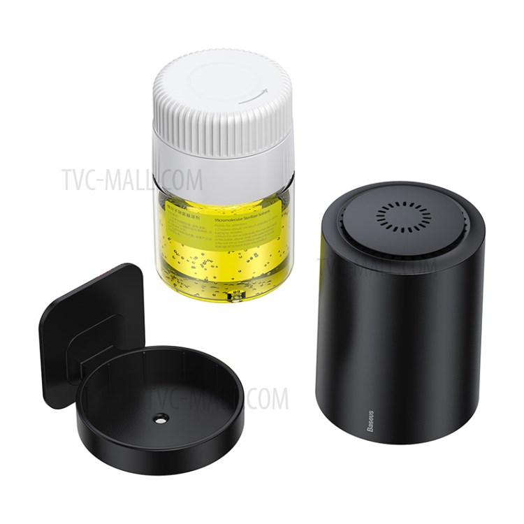 BASEUS Micromolecule Degerming Device with A Bottle of Fungicide – Black