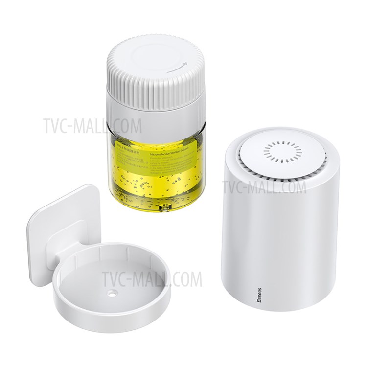 BASEUS Micromolecule Degerming Device with A Bottle of Fungicide - White-17
