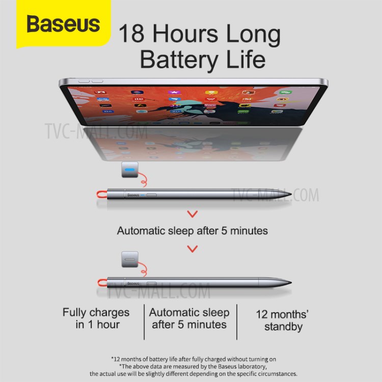 BASEUS Square Line Capacitive Stylus Pen (Anti-misoperation)-4