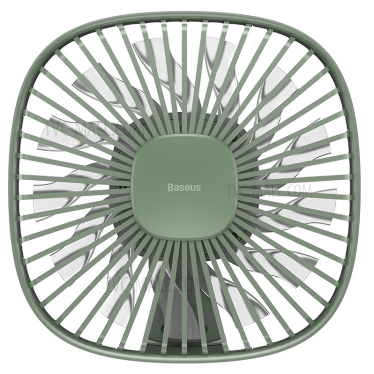 BASEUS Natural Wind Magnetic Rear Seat Fan Two Wind Speed Adjustable - Green-9