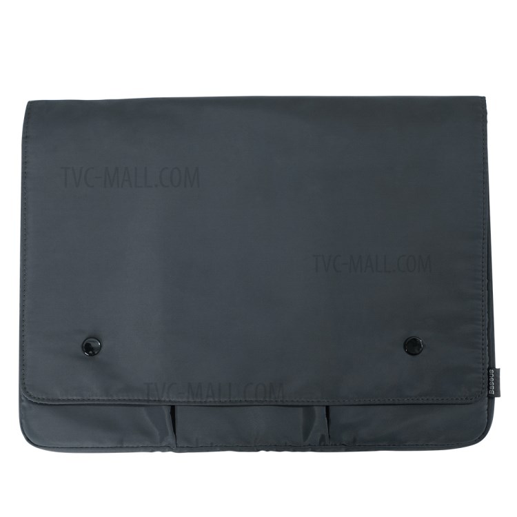 BASEUS Bases Imperméable Série Manches Sac D'ordinateur Portable Résistant Aux Rayures Pour 16 Pouces Portable Compurter - Gris Foncé-11