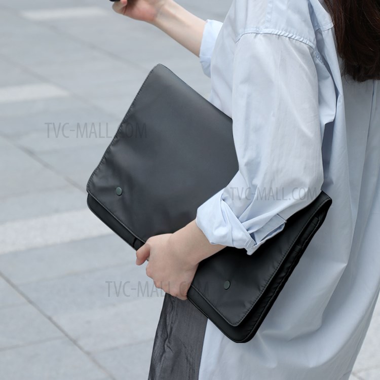 BASEUS Bases Imperméable Série Manches Sac D'ordinateur Portable Résistant Aux Rayures Pour 16 Pouces Portable Compurter - Gris Foncé-3
