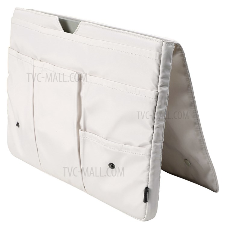 BASEUS Basics Series Waterproof Scratch-resistant Laptop Bag Sleeve for 16-inch Notebook Compurter - White-11