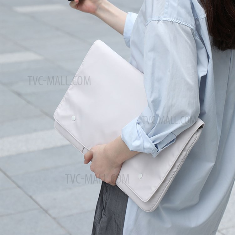 BASEUS Basics Series Waterproof Scratch-resistant Laptop Bag Sleeve for 16-inch Notebook Compurter - White-2