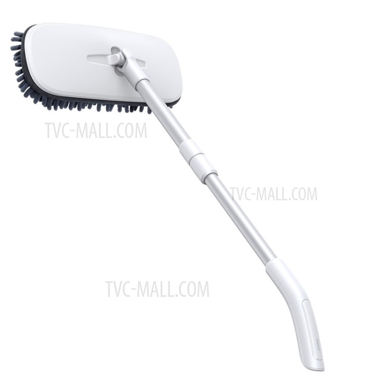 BASEUS Telescoping Car Wash Mop Cleaner Auto Dust Cleaning Brush Tool - White-14