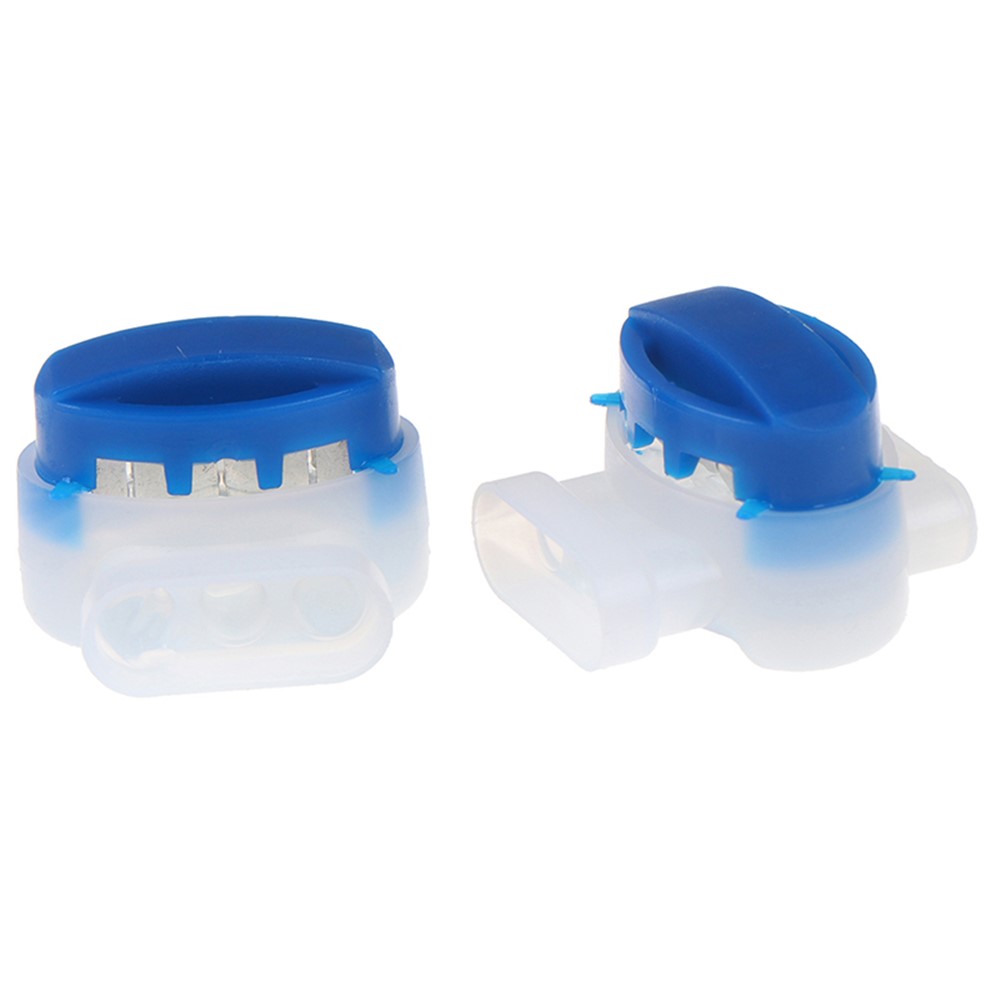 20 Pcs/Bag 314 Blue Connector 3-hole Terminal for 14-22AWG (0.5-1.5mm)-1