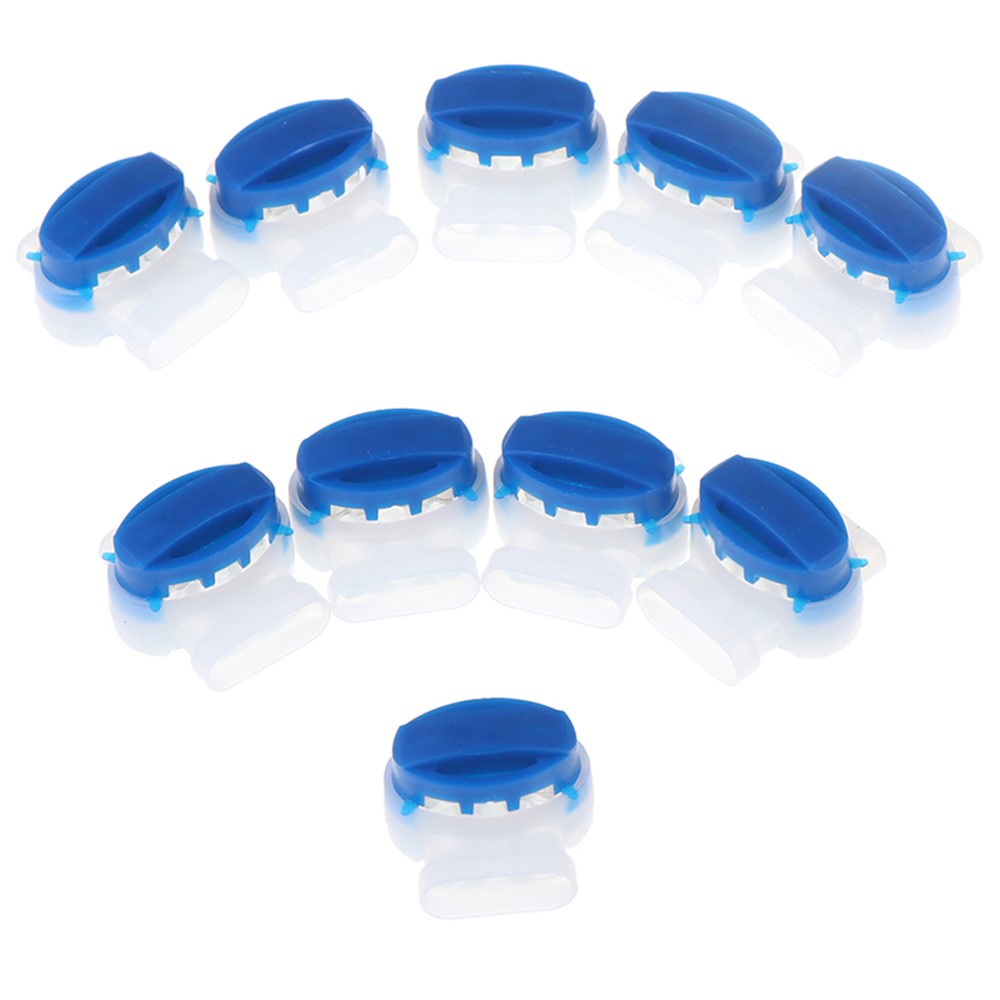 20 Pcs/Bag 314 Blue Connector 3-hole Terminal for 14-22AWG (0.5-1.5mm)-3