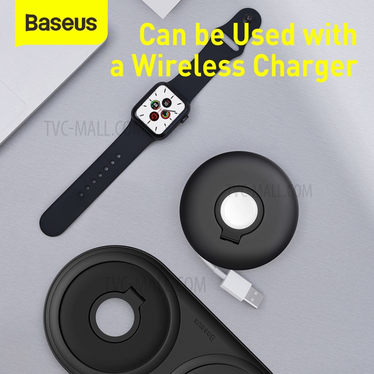 Planète BASEUS Pour Boîte De Rangement Chargeur Montre Iphone - Noir-8