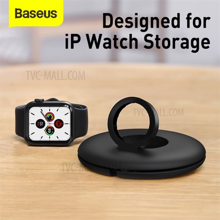Planète BASEUS Pour Boîte De Rangement Chargeur Montre Iphone - Noir-9