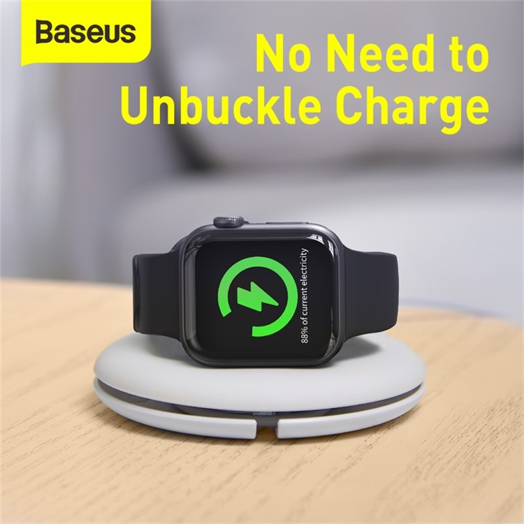 BASEUS Planet for iPhone Watch Charger Storage Box - White-7