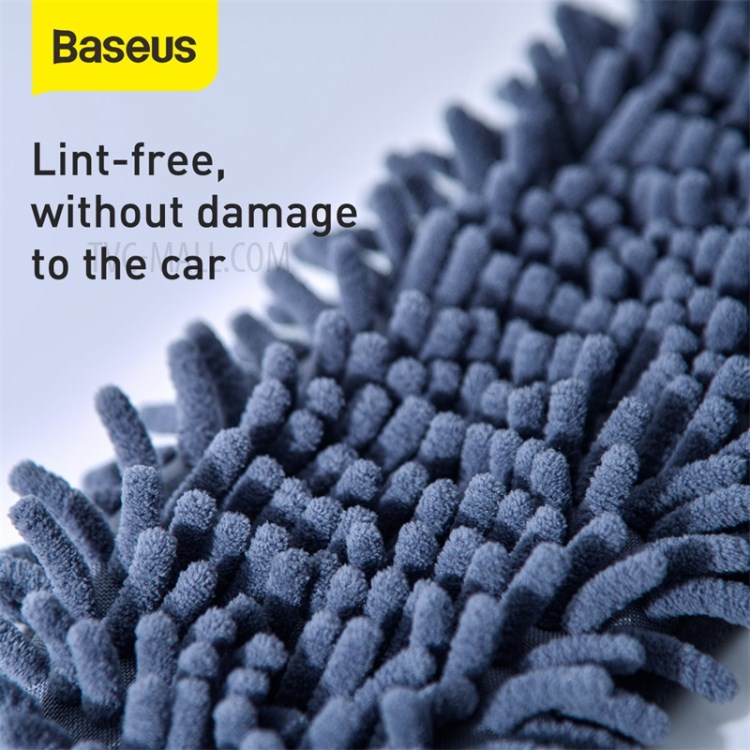 BASEUS Yihu 2 PCS Car Home Use Mop Replacement Cloths - Grey-10
