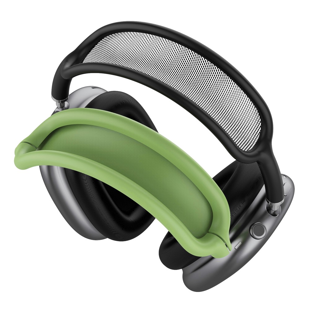 Silicone Headband Cover Case for AirPods Max with USB-C Soft Headband Protectors Cushion - Light Green