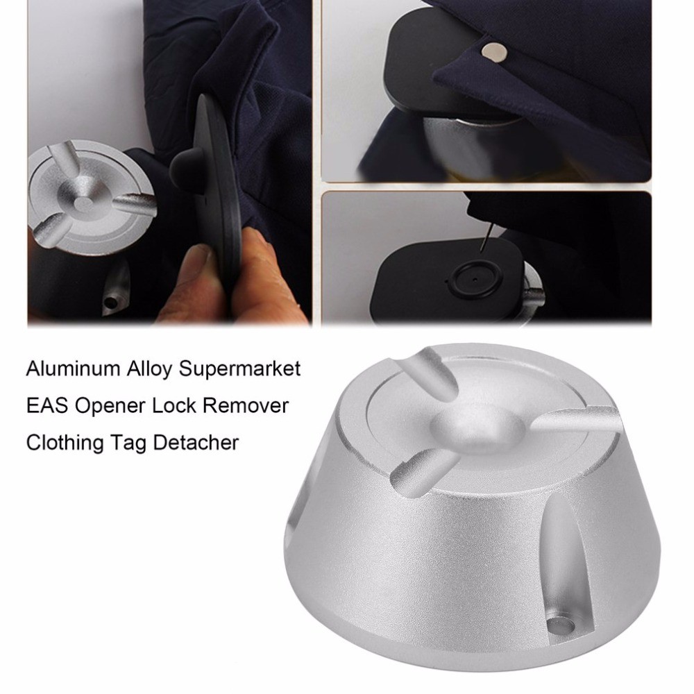 Anti-theft Security Cloth Tag Remover Supermarket EAS Magnet Lockpick Detacher-13
