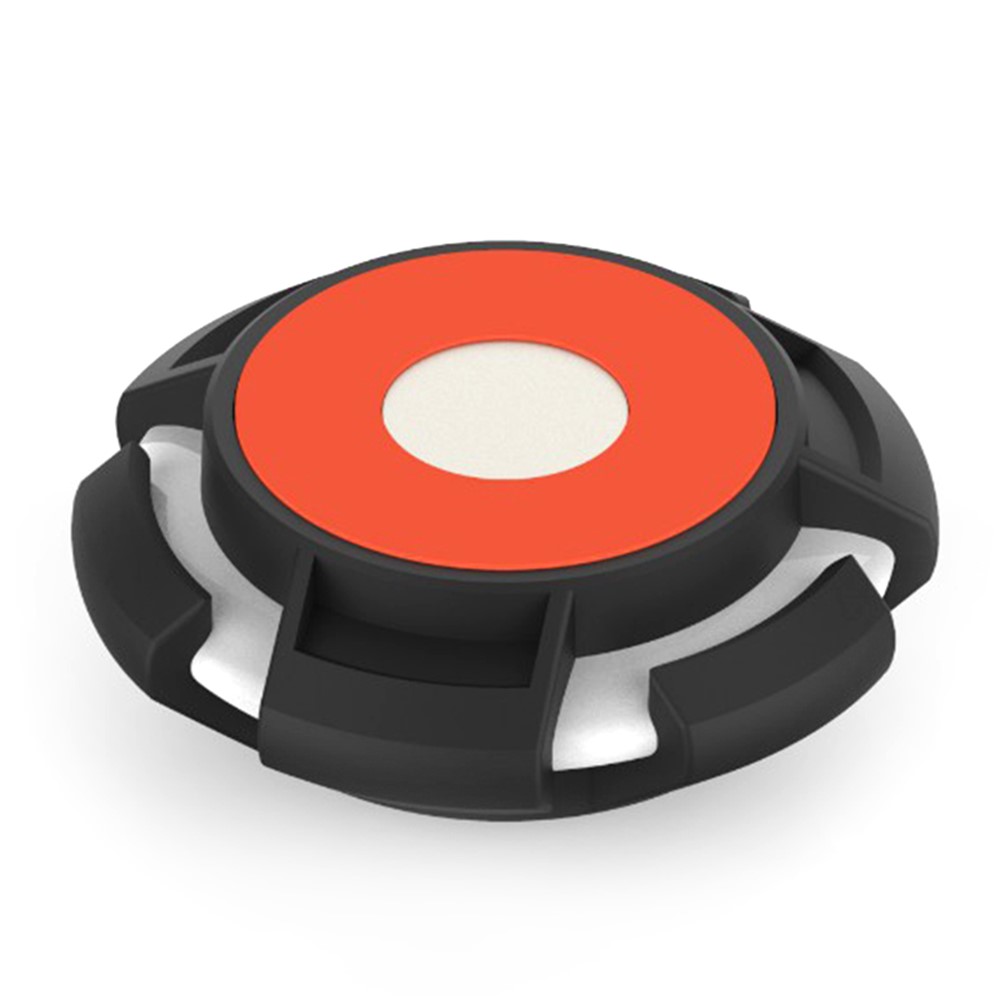 TPU Protective Magnetic Attaching and Adhesive Adhering Cover for Airtags - Black-9