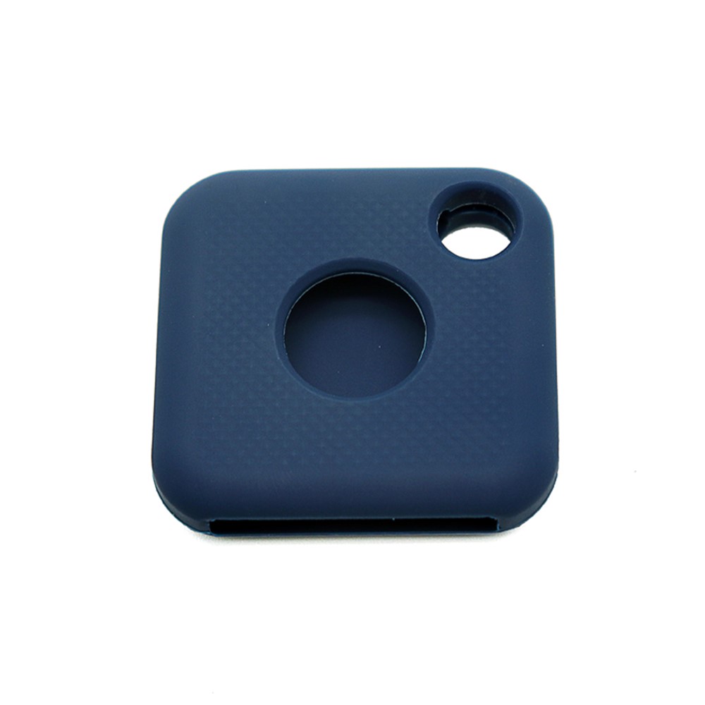 Soft Silicone Protective Case Cover with Buckle for Tile Pro Bluetooth Locator - Dark Blue-4