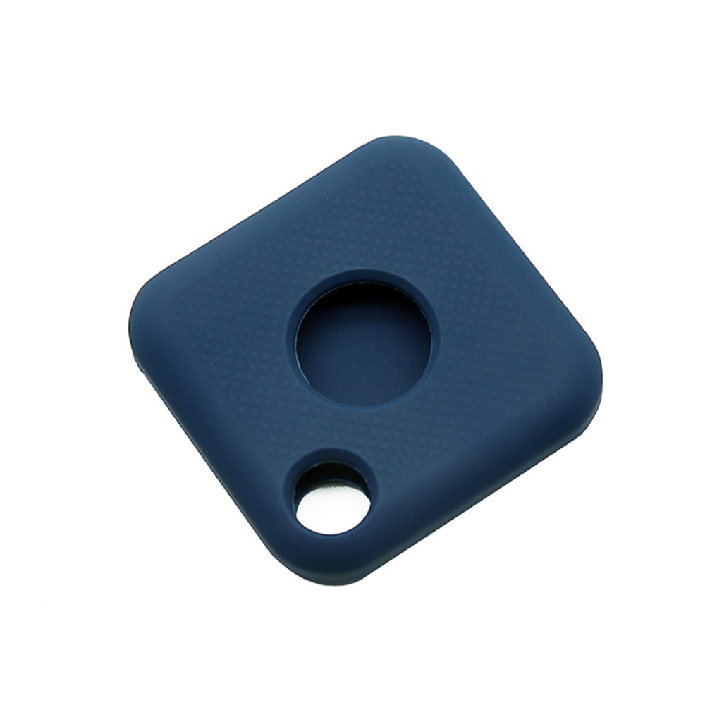 Soft Silicone Protective Case Cover with Buckle for Tile Pro Bluetooth Locator - Dark Blue-5