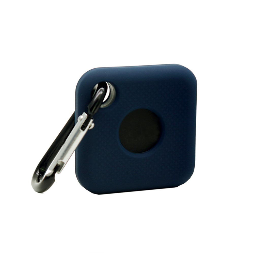 Soft Silicone Protective Case Cover with Buckle for Tile Pro Bluetooth Locator - Dark Blue-7