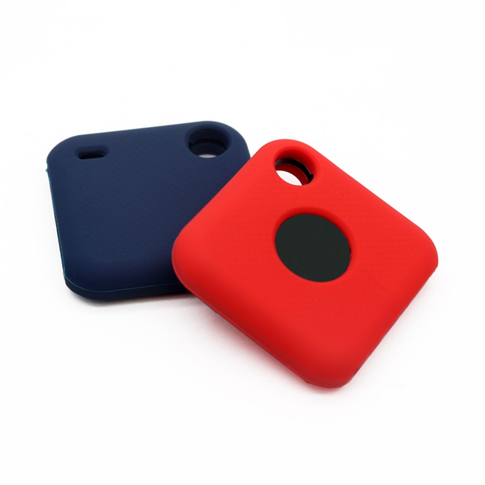Soft Silicone Protective Case Cover with Buckle for Tile Pro Bluetooth Locator - Dark Blue-8