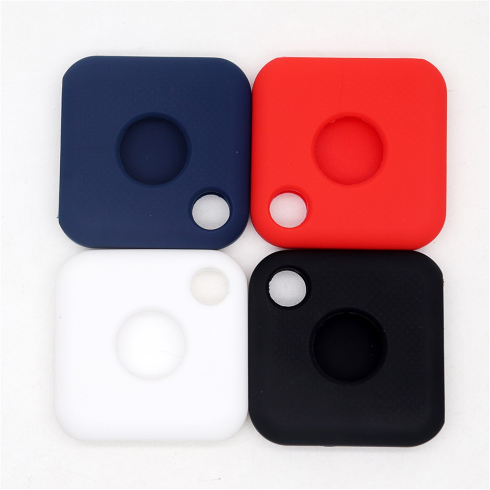Soft Silicone Protective Case Cover with Buckle for Tile Pro Bluetooth Locator - Dark Blue-9