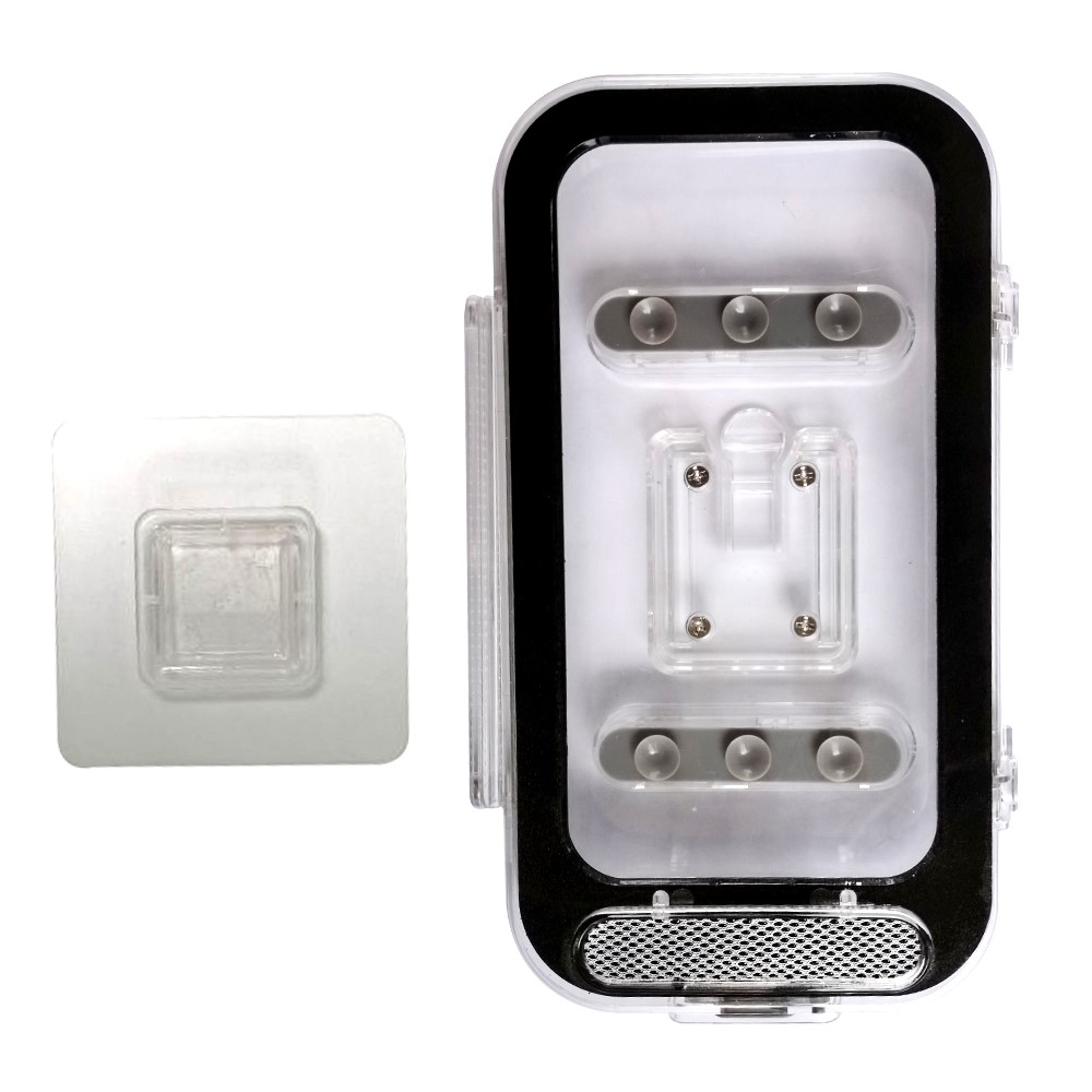 Bathroom Kitchen Anti-Fog Waterproof Mobile Phone Holder Box Wall Mounted Shower Touch Screen Phone Storage Case-11