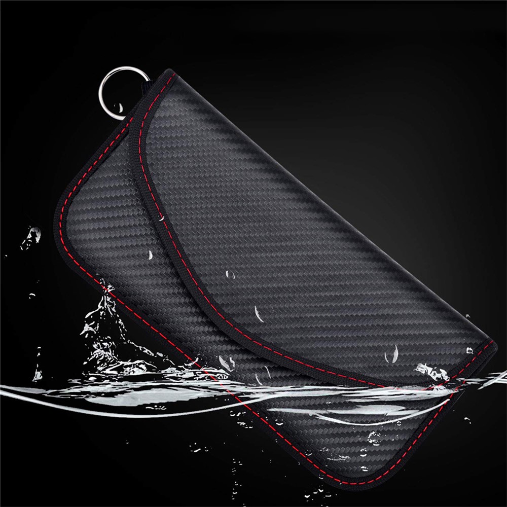 Signal Blocking Cards Bag Cover Signal Blocker Case RFID Anti-theft Pouch for Keyless Car Keys Radiation Protection Cell Phone-2