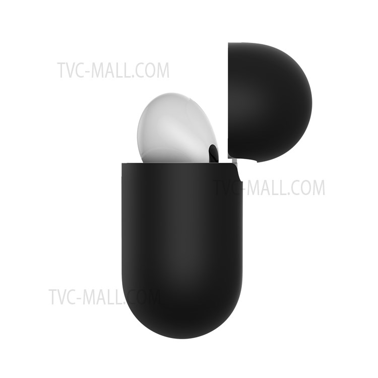 BASEUS Super Thin Silicone Case Earphone Protective Cover for AirPods 3 - Black-9