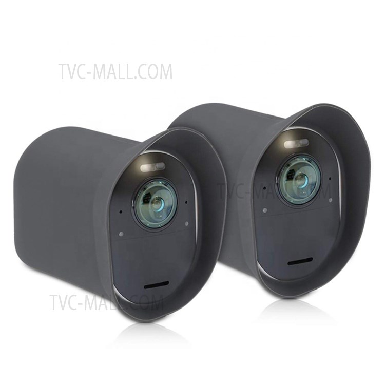 Home Security Camera Rain-proof Skin Case Protective Silicone Cover for Arlo Pro 3 - Grey-3