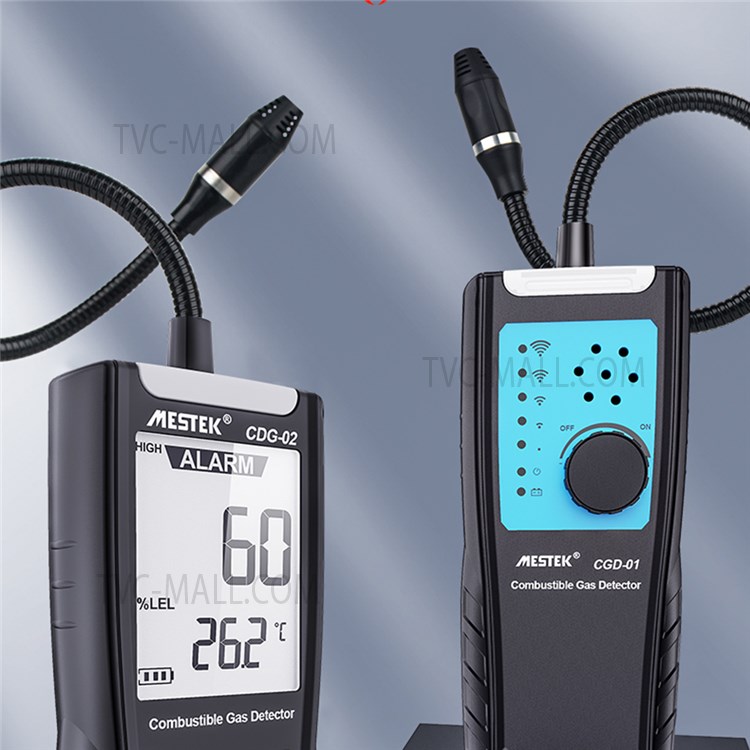 MESTEK CGD01 Handheld Portable Gas Leak Detector Combustible Gas Determine Tester (Leak Detection Type)-2