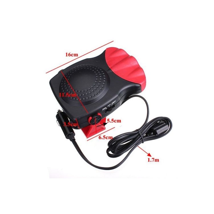 12V ABS Car Truck Auto Heater Windshield Defroster Window Demister Cooling Fan-8