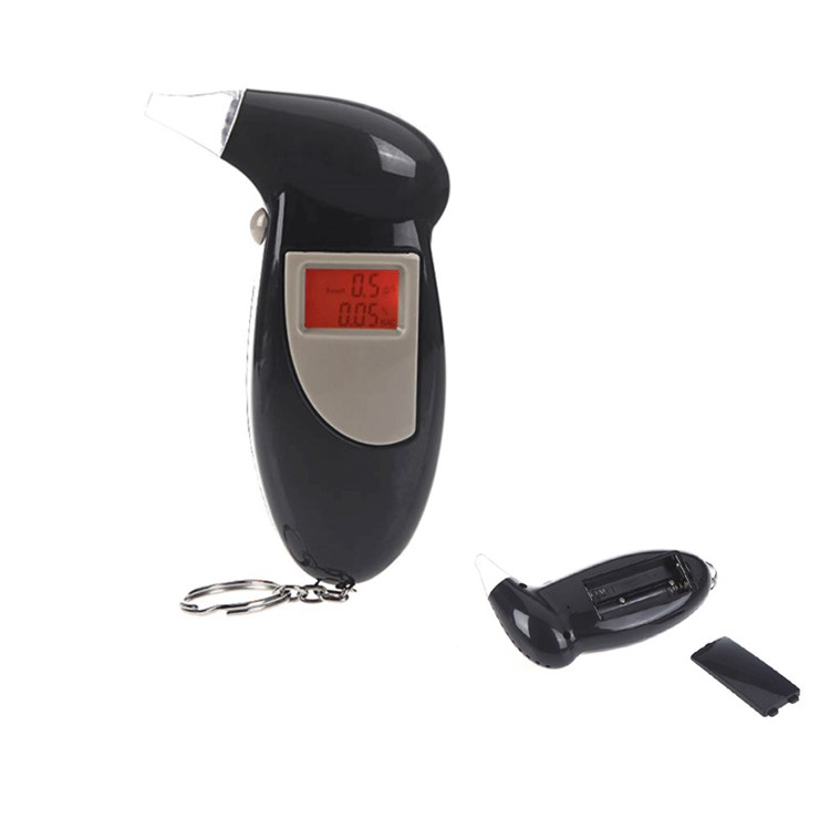 Digital LCD Alcohol Breath Analyzer Breathalyzer Tester Detector Test with Key Chain-2