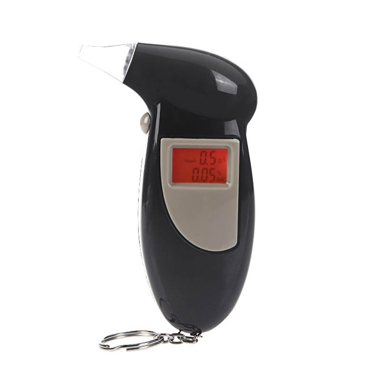 Digital LCD Alcohol Breath Analyzer Breathalyzer Tester Detector Test with Key Chain-3