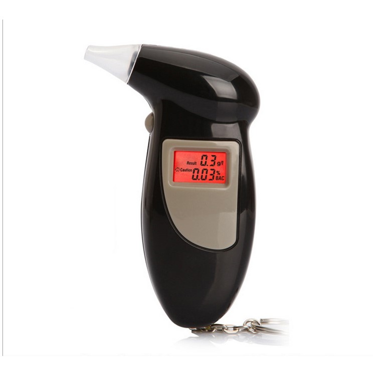 Digital LCD Alcohol Breath Analyzer Breathalyzer Tester Detector Test with Key Chain-7