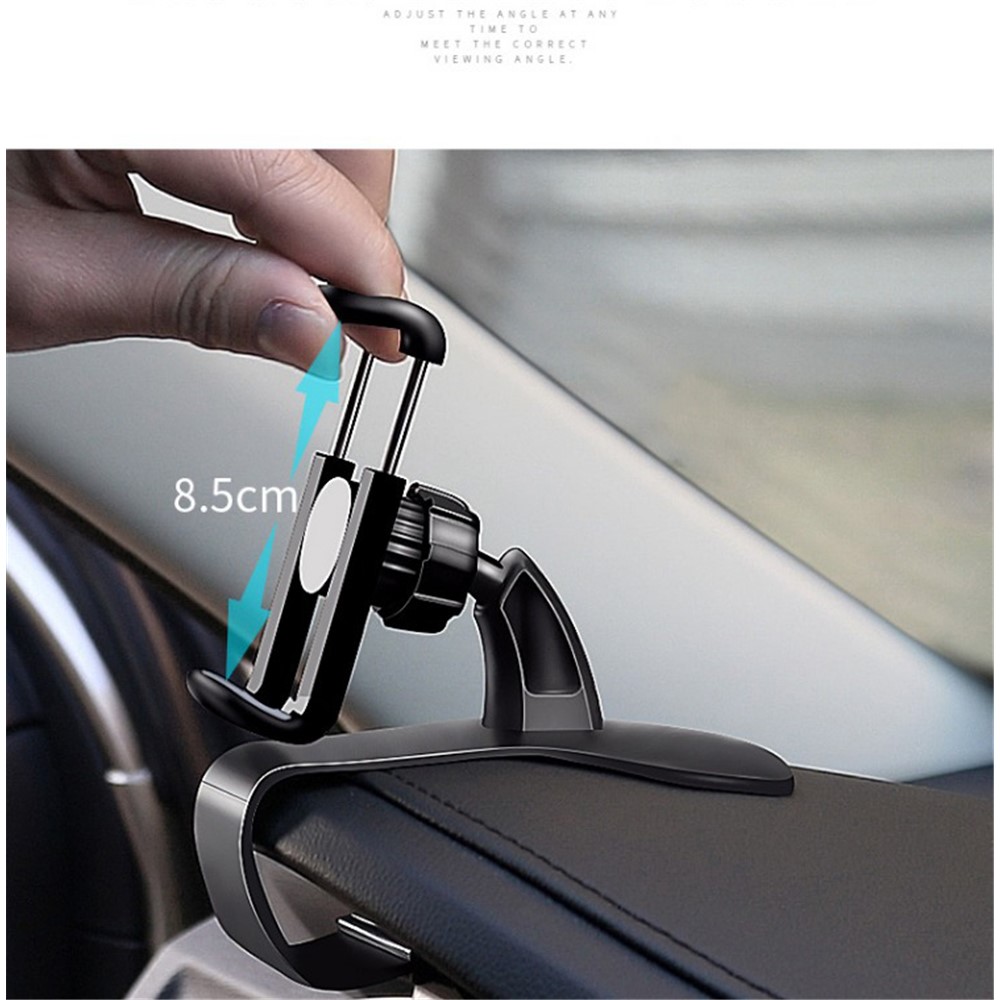 Car Dashboard 360 Degree Rotatable Mobile Phone Holder Stand-10